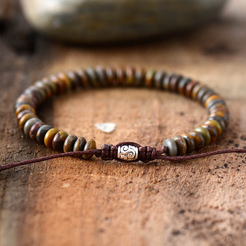 Jasper Growth + Transformation Friendship Bracelet