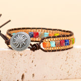 7 Chakras Shakti Weave Bracelet
