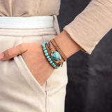 Transformational Jasper 3 Wrap Bracelet
