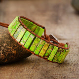 Jasper Feel Good Wrap Bracelets