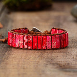Jasper Feel Good Wrap Bracelets