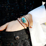 Transformational Jasper 3 Wrap Bracelet