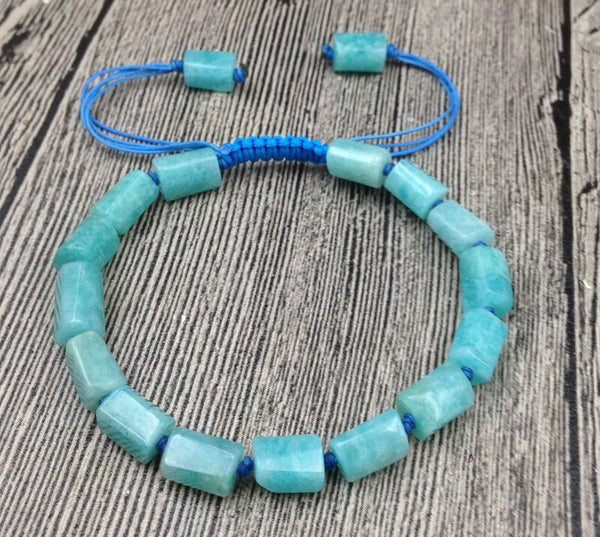 Chunky Amazonite Grounding Bracelet