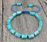 Chunky Amazonite Grounding Bracelet