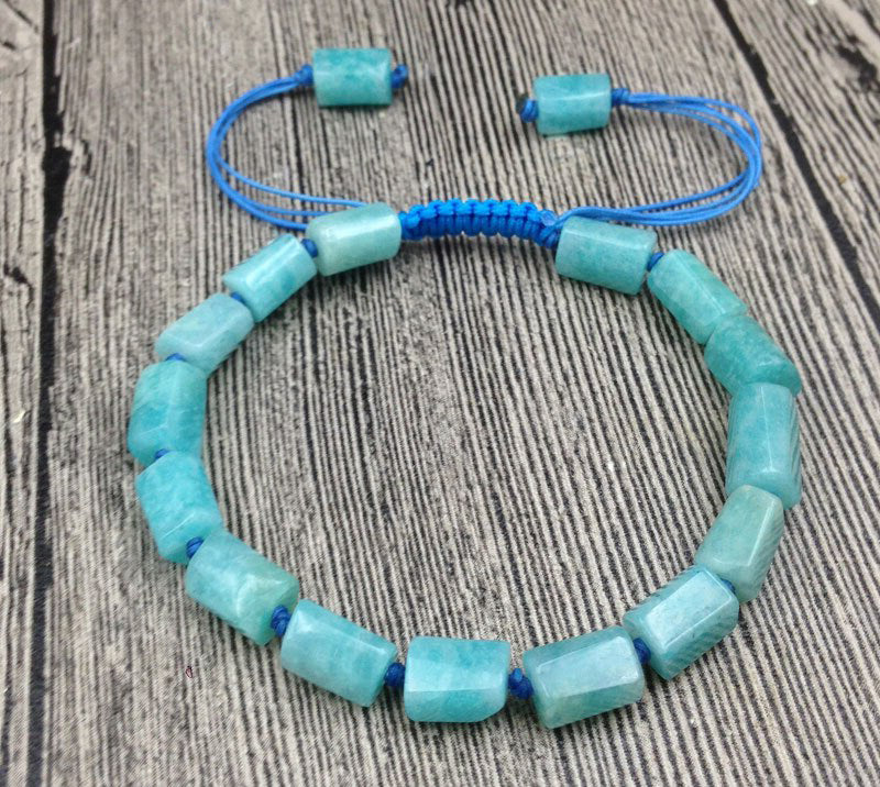 Chunky Amazonite Grounding Bracelet