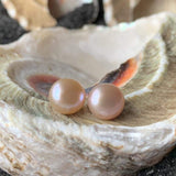 Classic Freshwater Pearl Stud Earrings