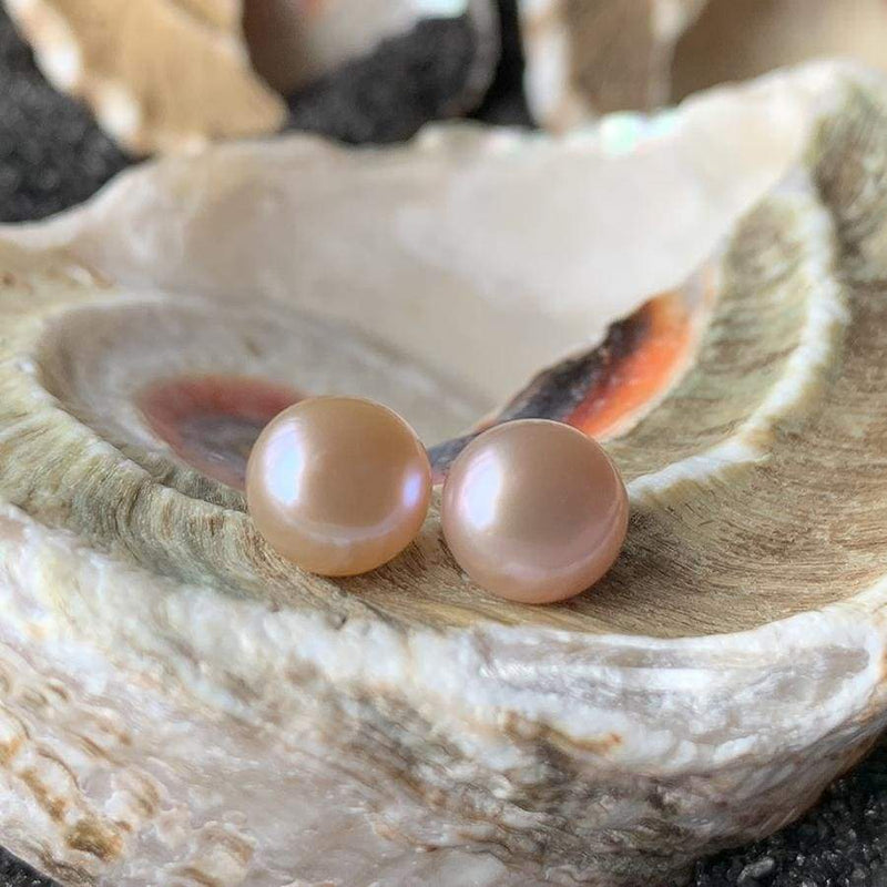 Classic Freshwater Pearl Stud Earrings