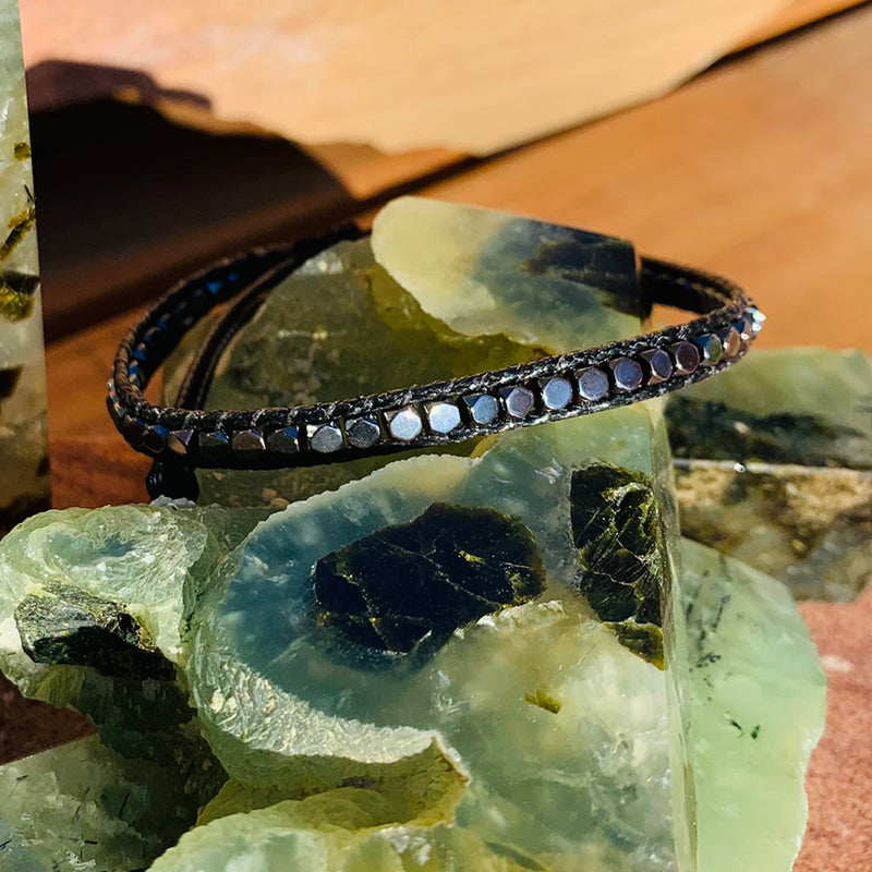 Hematite Harmony Friendship Bracelet