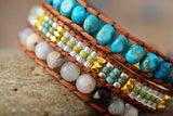 Feeling Good Jasper 3 Wrap Bracelet