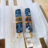 Sea Sediment Jasper Drop Earrings